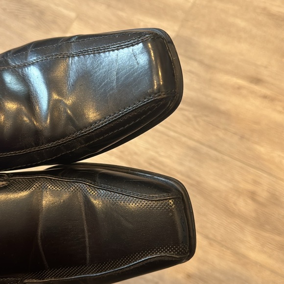 Steve Madden Men’s miller leather lining black dress shoes Size 10 - Picture 5 of 6